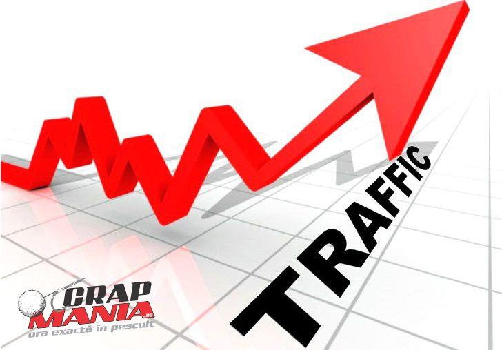 Record de vizitatori pentru Crapmania.ro in februarie. Din decembrie 2016, locul 1 in sectiunea Pescuit.